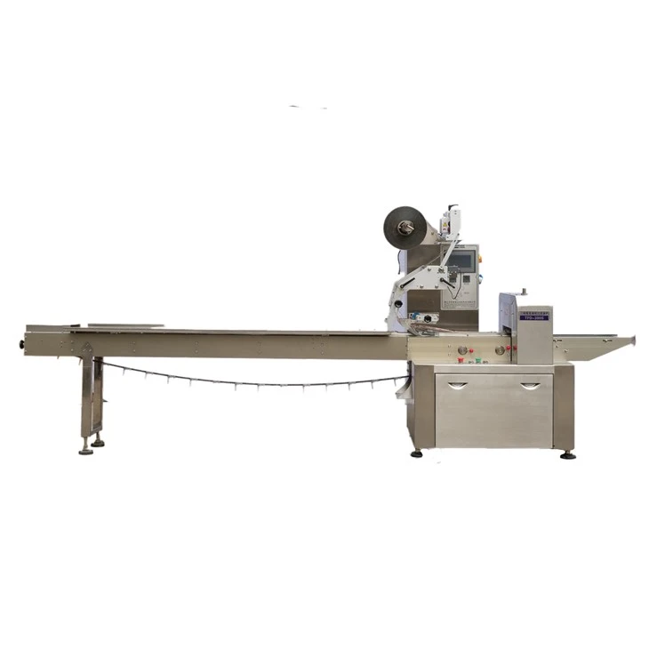 Flow pack machine